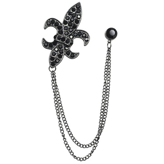 正品[毛衣胸针高档]毛衣胸针的戴法评测 珍珠胸