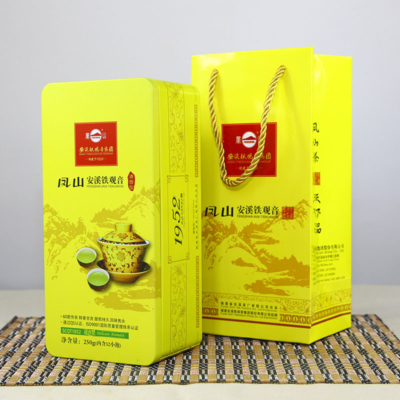 凤山 茶叶 安溪铁观音集团 秋茶 清香型乌龙茶 2016新茶 礼盒装