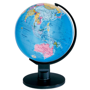 信息丰富地理学习 教学必备 中英文政区带灯地球仪 博目地图制品 划区