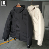 2017冬季男士羽绒服白鸭绒连帽短款加厚户外防寒衣服外套青年休闲