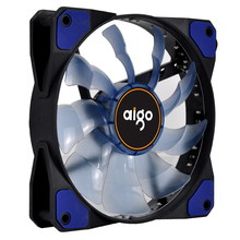 爱国者天使之翼风扇12cm台式机电脑机箱风扇LED灯超静音散热 Aigo