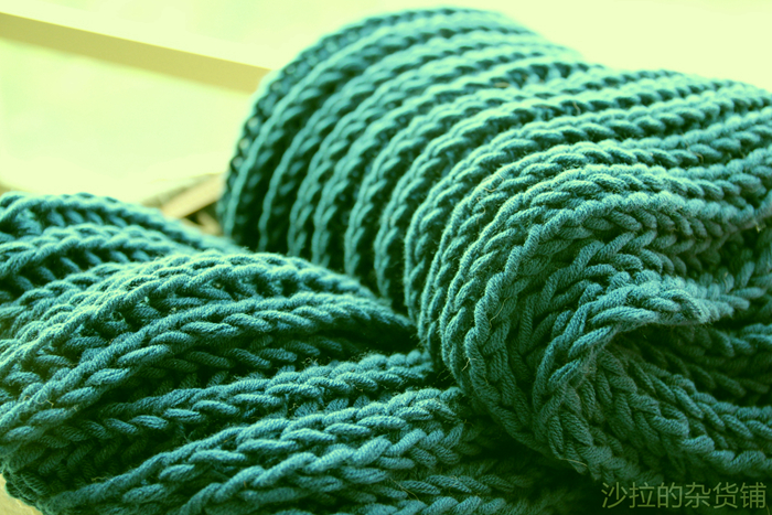 正品[编织 手工围巾]手工编织围巾款式评测 羊绒