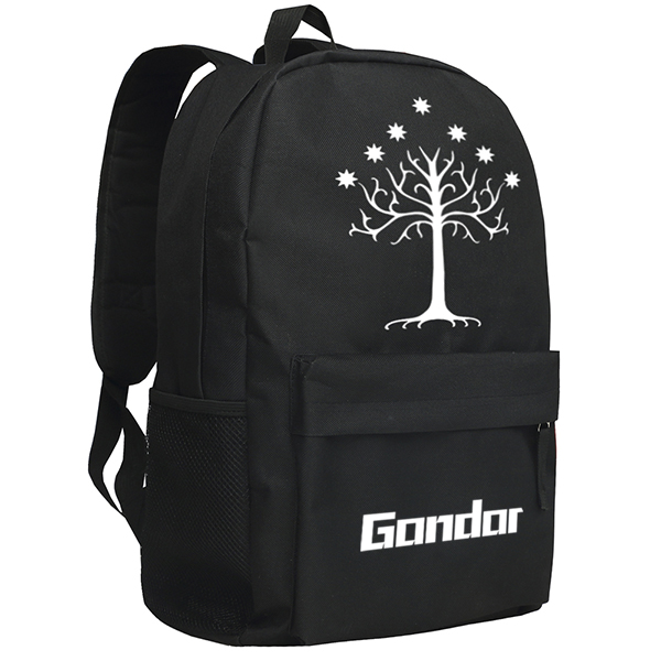 指环王 包包 魔戒之王双塔奇兵刚铎圣白树gondor周边书包双肩包