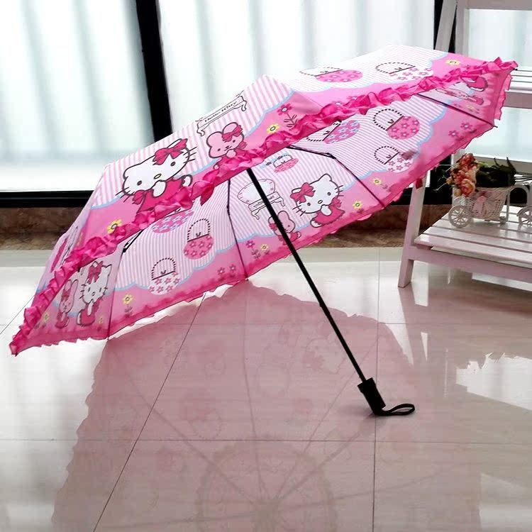 正品[儿童雨伞 折叠]儿童雨伞公主伞折叠评测 儿