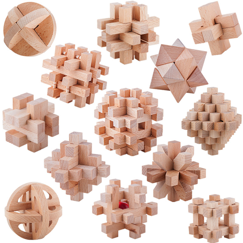 正品[九连环]九连环大号评测 九连环解法视频图