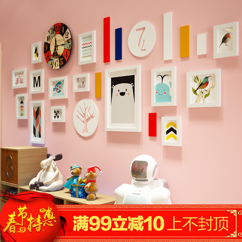 正品[装饰照片]装饰照片画评测 幼儿园卡纸装饰