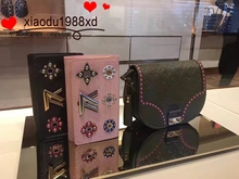 JUNOT M43146 女士单肩包马鞍包压花手提包 LV路易威登 代购