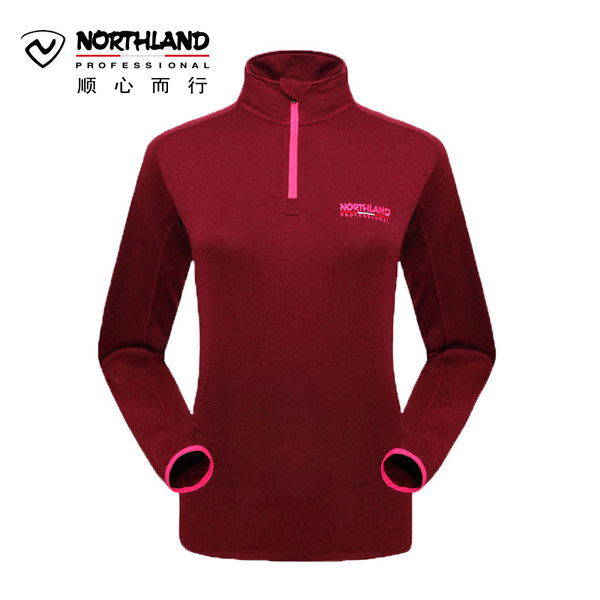 诺诗兰NORTHLAND秋冬户外女式保暖功能内层内衣上装GU992506