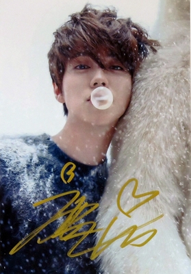 鹿晗签名图片大全 鹿晗亲笔签名图片