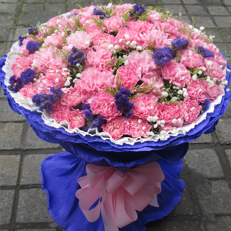 康乃馨百合沈阳郑州鲜花同城速递哈尔滨大连太原花店常州合肥送花