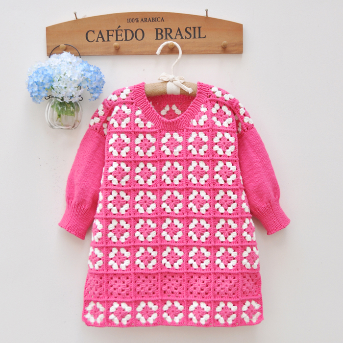 正品[儿童连衣裙编织]儿童连衣裙编织视频评测