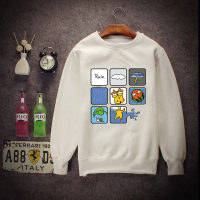 动漫二哈doge春秋装棒球服圆领长袖宽松卫衣