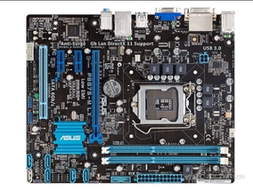 Asus/华硕 P8B75-M LX  1155针主板 支持22纳米 双 PCI-E I3 2120