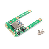 Extend USB 2.0 2015 Adapter Mini Express PCI New