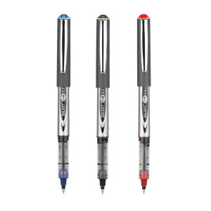 白雪直液式三色碳素笔