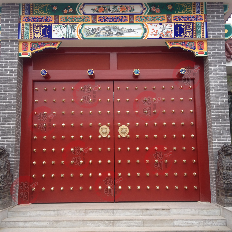 仿古大门全铜拉手门环兽面门拉环把手中式门铺首寺庙门祠堂门环