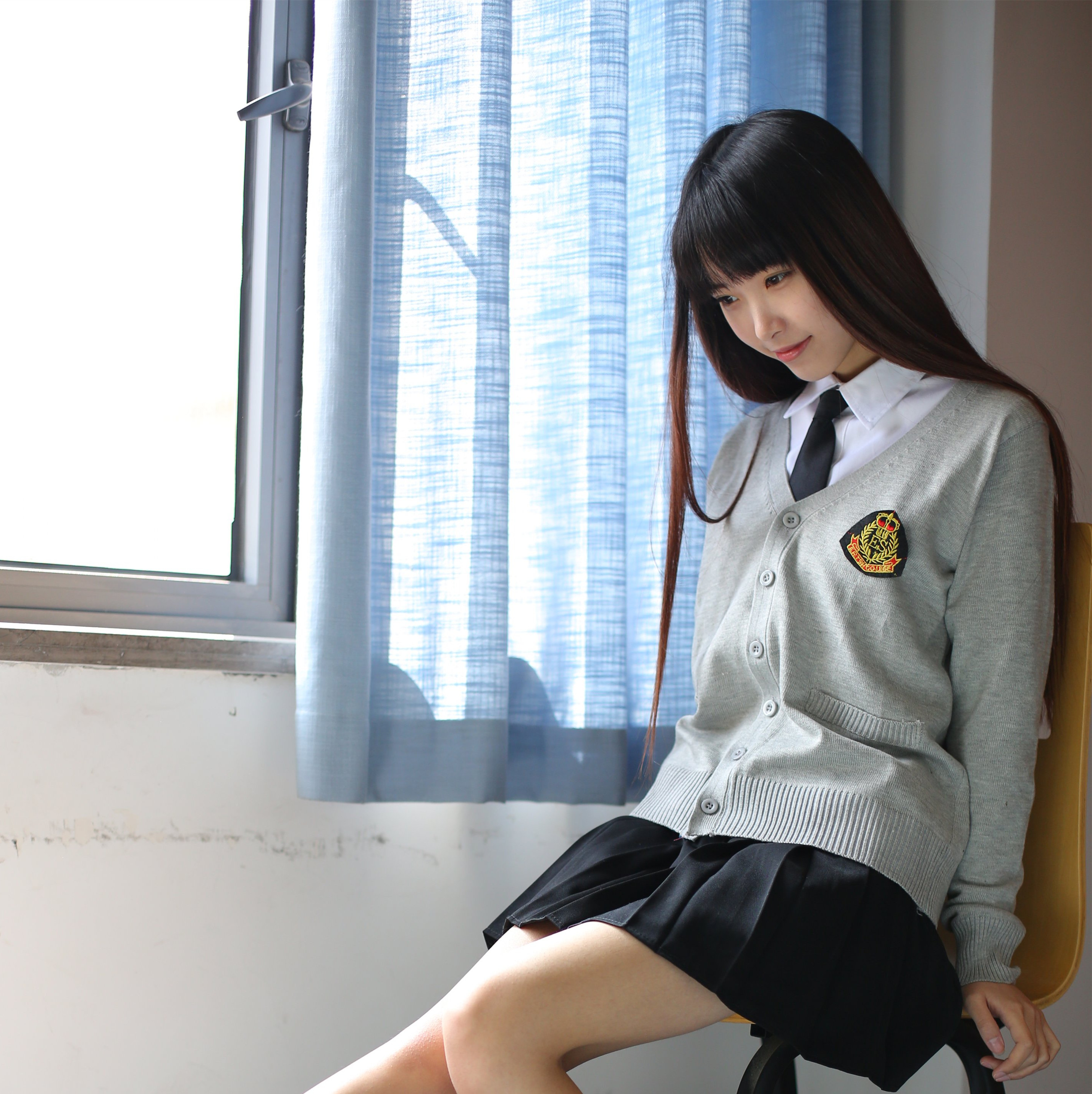 日韩女生校服套装英伦学院风班服初高中大学生男女毛衣jk制服秋冬