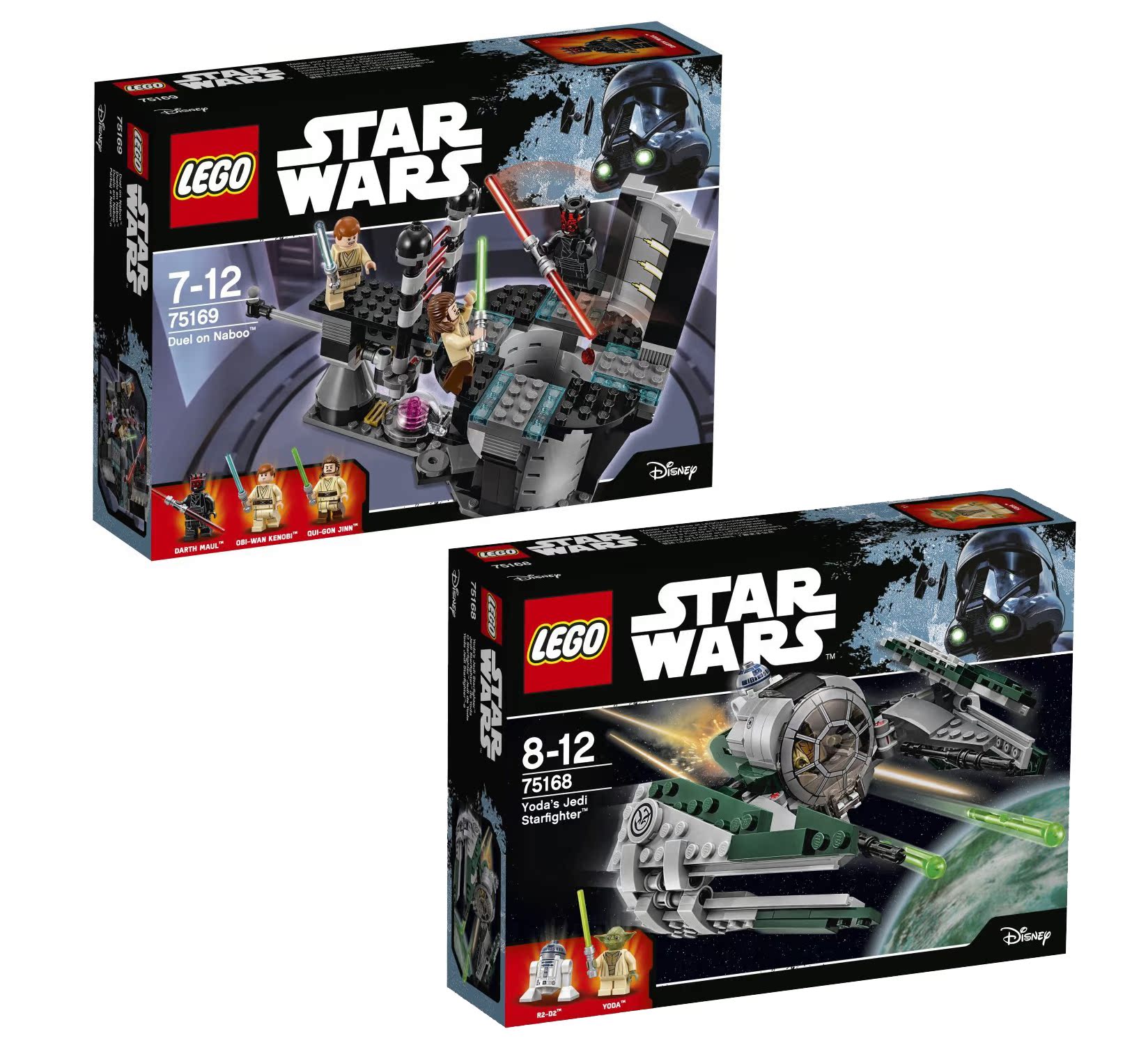 现货2017乐高 lego 75168 75169 尤达的绝地星际战斗机决斗在纳布