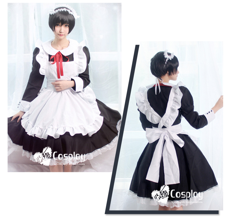 心缘cosplay 黑塔利亚本田菊愚人节本田菊女仆装cos