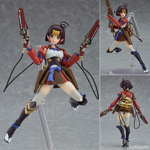 日版预定8月 max factory figma 335 甲铁城的卡巴内瑞 无名