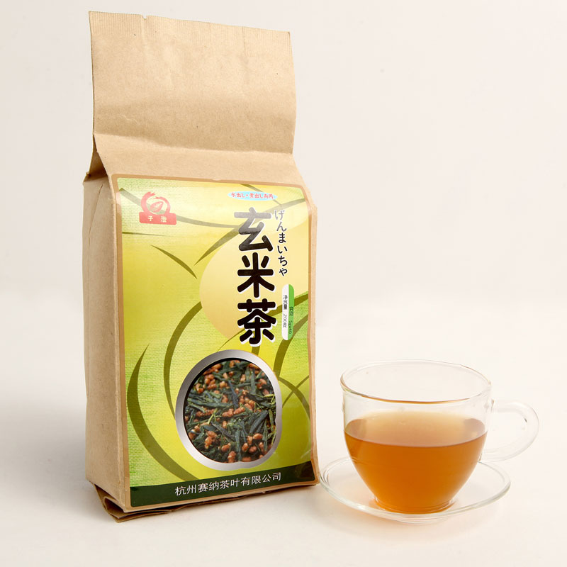玄米茶 女刊推荐缩身显体羊颜茶 出口日本韩国 时尚花茶 解油去腻