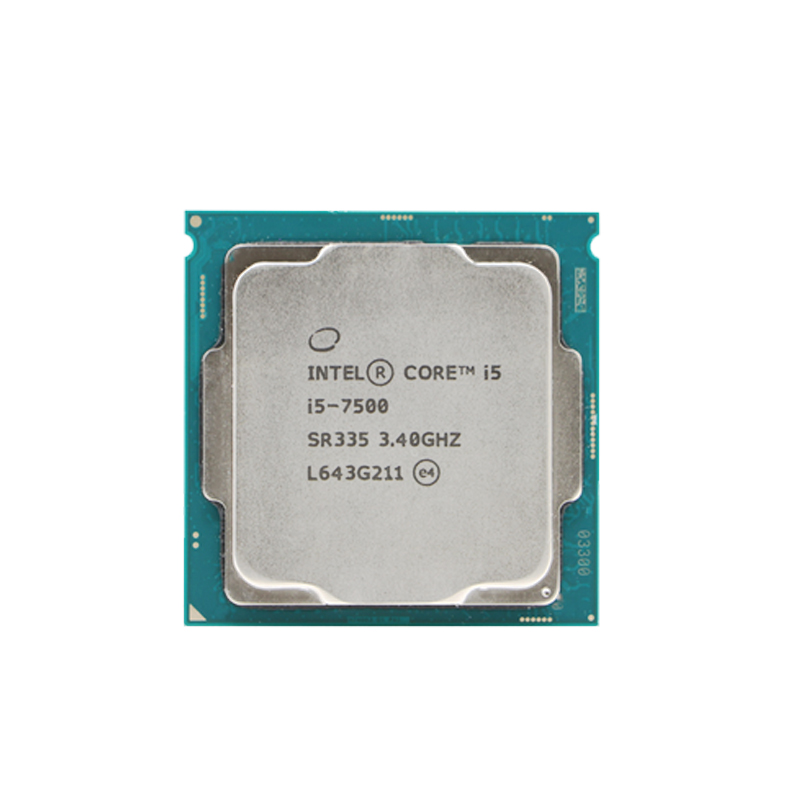 intel/英特尔 酷睿 i5 7500 7400 四核散片cpu 全新正式版 1151针