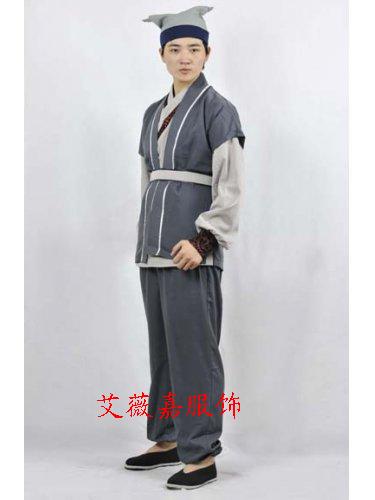 热销演出<em>话剧</em> 七夕<em>牛郎</em>服装 <em>织女</em>店伙计服小二