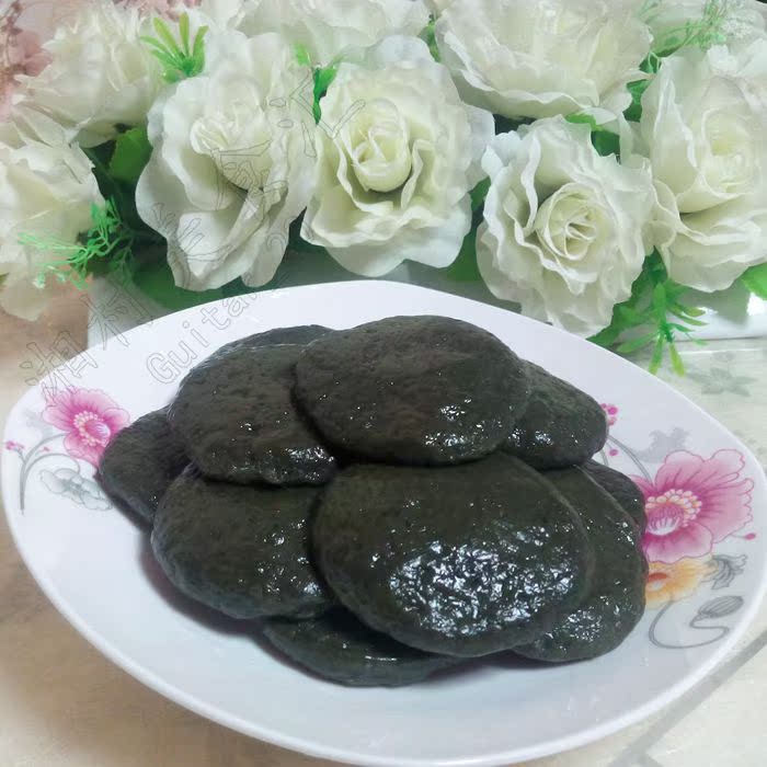 湖南沅江特产农家手工糍粑蒿子粑粑艾叶青团藜泥蒿粑粑 现做现发