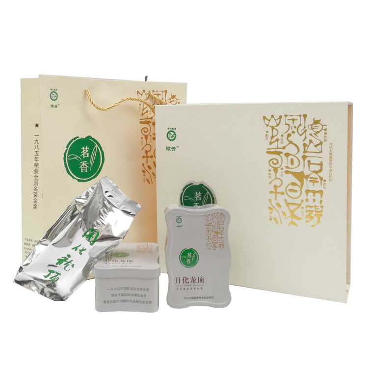 绿茶礼盒装 2016新茶绿茶茶叶开化龙顶明前特级高山雀舌茶叶250g
