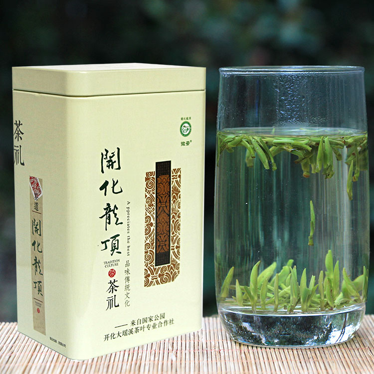 绿茶茶叶特级明前春茶2016新茶开化龙顶茶高山雀舌茶叶直销250g