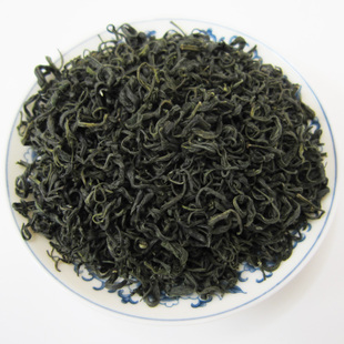 雅安炒青绿茶 峨眉素毛峰绿茶2015年新茶叶粟香味500g包邮