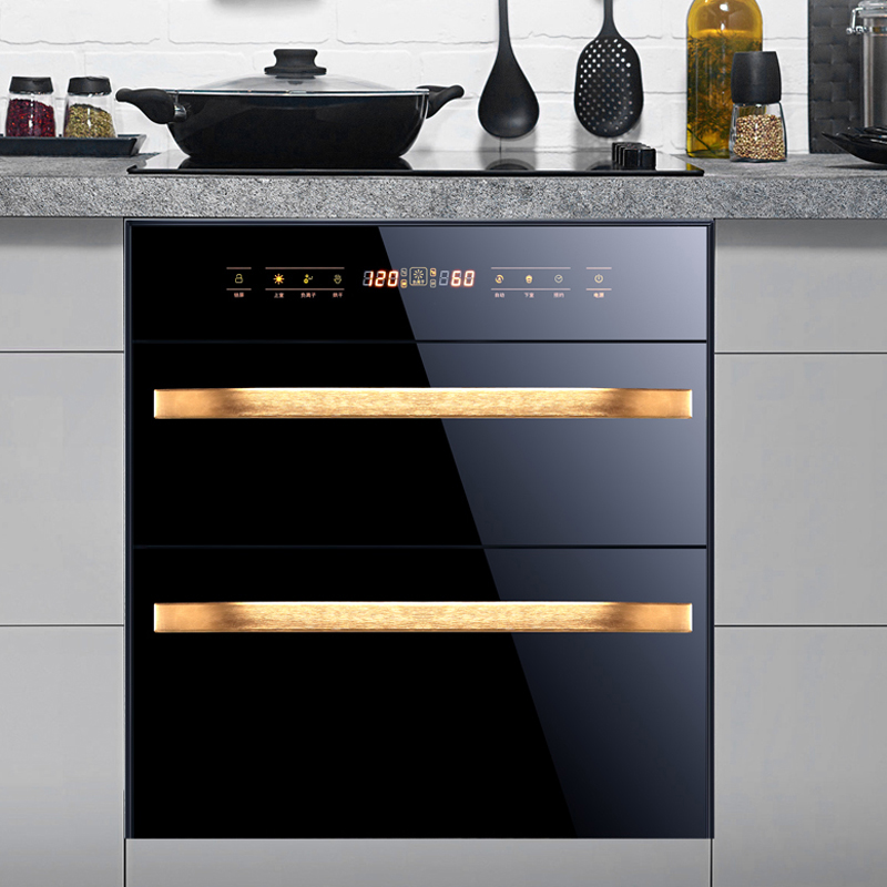 midea/美的 mxv-zlp100q33 嵌入式高温消毒柜镶嵌式消毒碗柜 家用