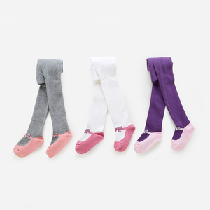 婴儿连裤袜秋冬1-3岁