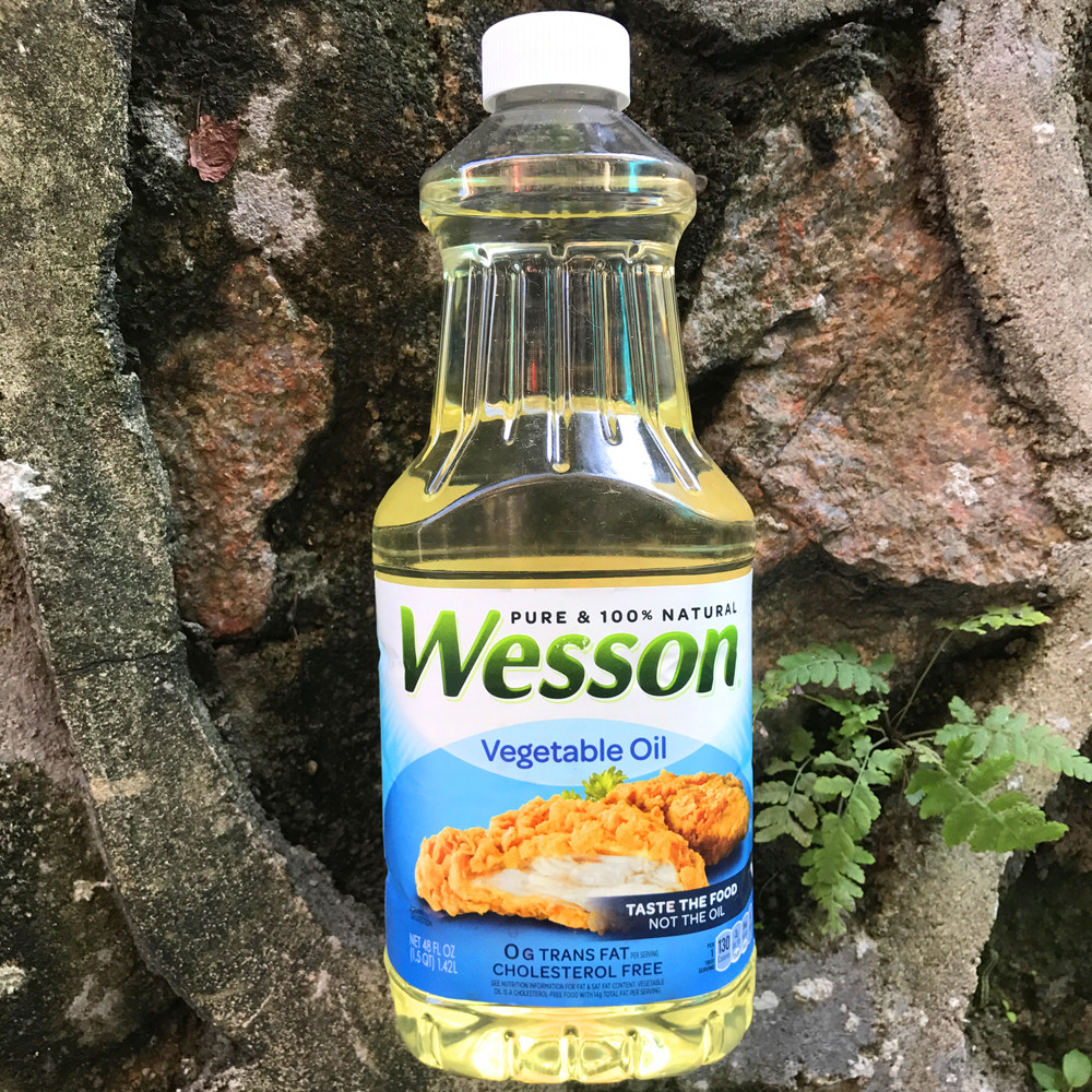 wesson vegetable oil美国进口威臣蔬菜油大豆油1.42升