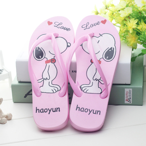可爱平底防滑人字拖