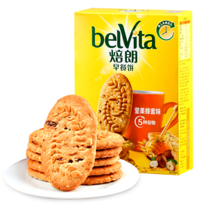 亿滋焙朗早餐饼300g*3盒