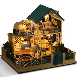 创意diy地中海小屋