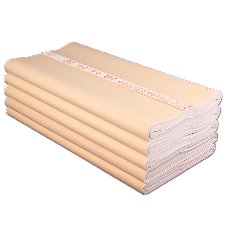 四尺宣纸 半生半熟宣纸生宣熟宣国画宣纸毛笔