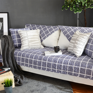 夏季简约布衣沙发垫
