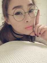 时尚 复古圆形金属全细框平光镜文艺原宿男女配近视眼镜框架潮 韩版