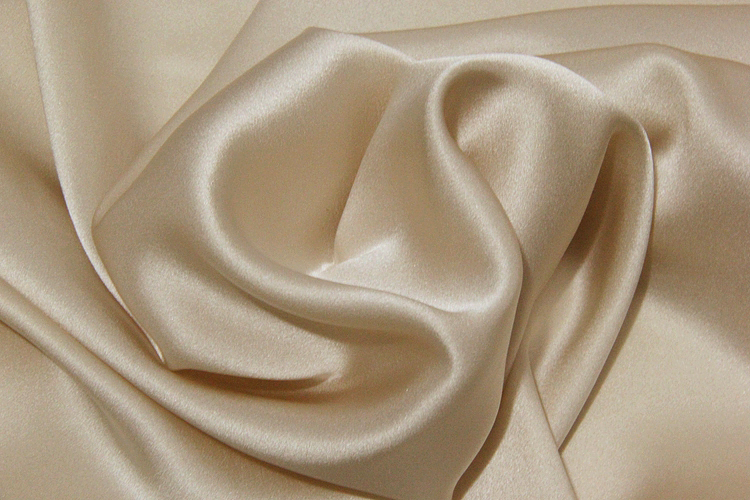 真丝布料面料宽幅素绉缎16姆米服装旗袍睡衣丝绸布料 100%桑蚕丝