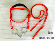 马水勒缰绳嚼子全套马术用品促销 精骑马具马鞍小马矮马大马笼头