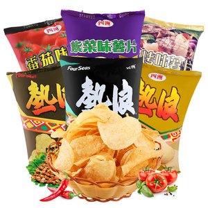 热浪薯片大礼包6口味