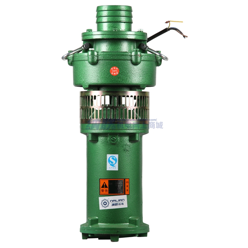 qy油浸式潜水泵 大流量农用灌溉 鱼塘抽水排污大口径水泵380v