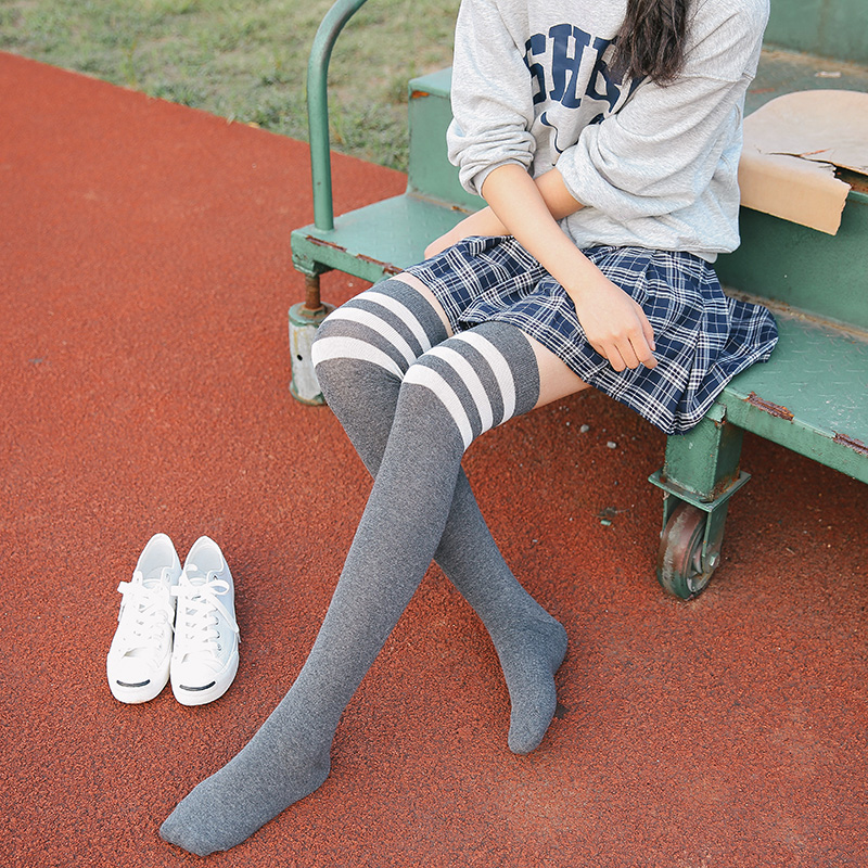 品[长筒袜冬]过膝长筒袜女冬加厚评测 小学生穿