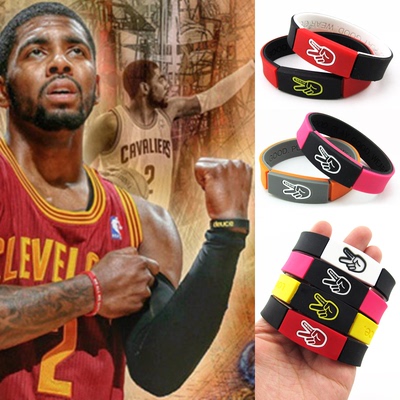 包邮篮球运动手环硅胶手腕带科比退役纪念版凯