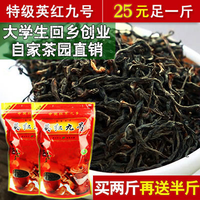 特级春茶  英德红茶 英红九号 高性价比 一斤包邮 买两斤再送半斤