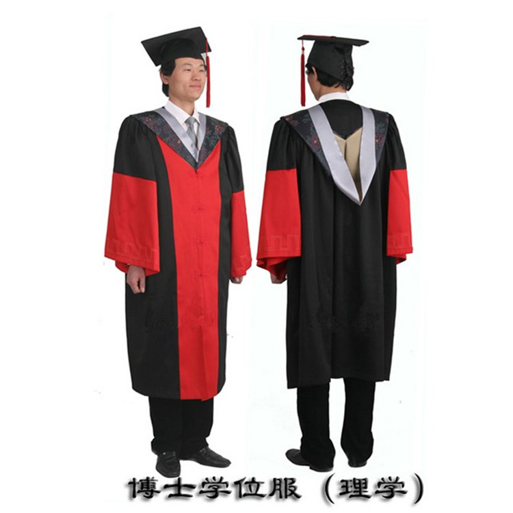 学士服毕业文科垂布帽大学生硕博士表演班服假领子