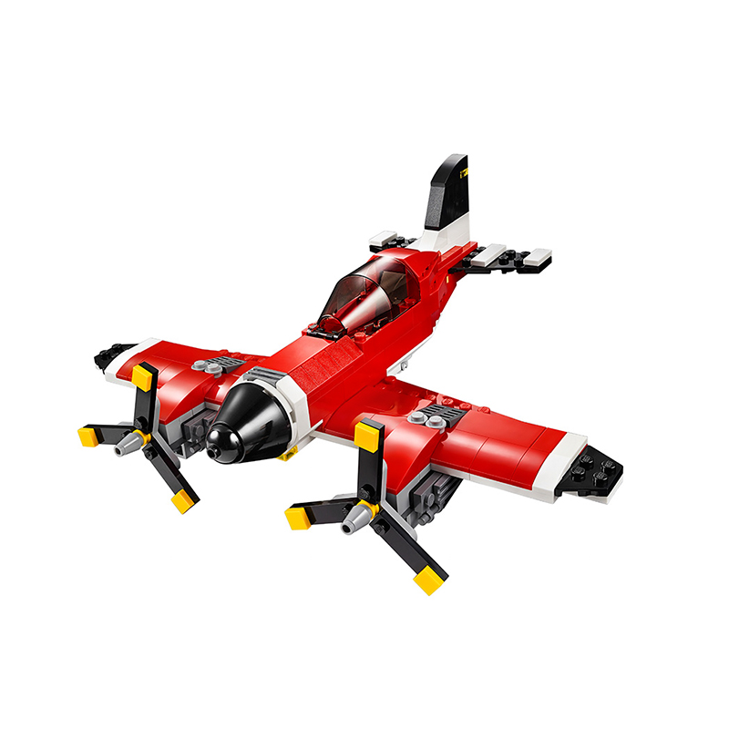 lego乐高益智拼插积木玩具 创意百变三合一系列 螺旋桨飞机31047