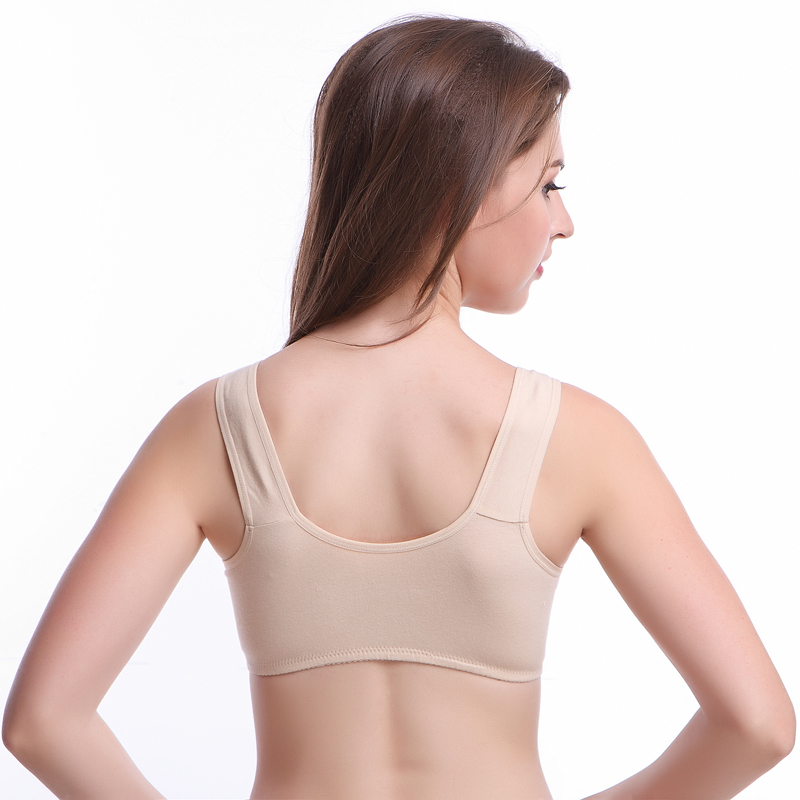 睡眠钢圈<em>文胸</em>前扣式<em>胸罩</em> <em>文胸俞兆林</em>棉妈妈中